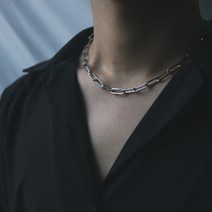 티키타 남자 목걸이 힙합 체인 패션 써지컬 스틸 사슬 ICN