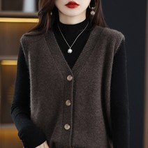 여성골프조끼 니트 숙녀39 가을 겨울 가디건 년 폭발 새로운 헐렁한 는 밖에서 입는다