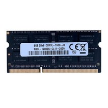 DDR3 8GB 노트북 RAM 메모리 1600MHz PC3-12800 1.35V 204 핀 Sodimm 지원 듀얼 채널 Intel AMD 노트북 메모리, 하나, 무작위 색깔