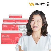비타민마을 3중복합기능성 더블유 포뮬라 프로바이오틱스 아연 셀레늄 여성 질 유산균 30캡슐 6박스