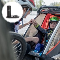 견인 트럭 히치 어댑터 어린이용 자전거 트레일러 액세서리 애완 동물, 01 Black