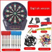 다트 보드게임 전자 디스크 가정용 실내 홈 전자다트 18인치 다트판 다트게임 소프트, 3