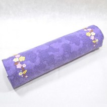 어르신 꽂자수 면 편안한 낮은 메밀 목베개 메밀껍질베개 단잠베개, 연두색
