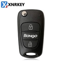 자동차키 스마트키XNRKEY 3 버튼 플립 원격 자동차 키 쉘 현대 기아 봉고 케이스 커버 TOY40 블레이드, 한개옵션0