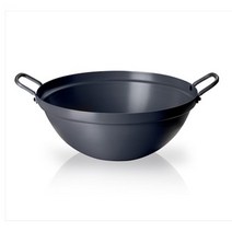 식당 업소용 경질 양손 볶음솥 웍 중국솥 중식솥 궁중팬 북경팬 중국팬 경질 양손 튀김솥, 경질튀김솥 70cm