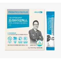 오한진 프리바이오틱스 FOS 에프오에스 플러스 유산균 4G, 1개, 30포