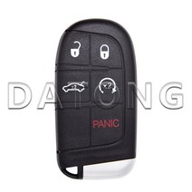 호환 Datong Wold 자동차 키 쉘 케이스 그랜드 저니 RAM 충전기 챌린저 듀랑고 교체 하우징 커버, 07 4Plus1 BT_01 2 버튼