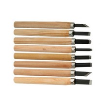 우드카빙키트 나이프 세트 스타터킷 목공조각칼 나무조각도 목공칼 카빙나이프 12pcs8pcs6pcs 전문 나무 조각 치즐 손 도구 기본 자세한 조각 woodworkers gyh, 8개