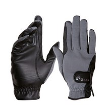 지맥스 라이딩 승마장갑, 1세트, 그레이 XL