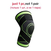 무릎 보호대 무릎 패드 교정기 스포츠 지원 무릎 패드 남성 여성 무릎 보호대 관절염 관절 보호대 피트니스 압축 슬리브, 1개 - 녹색, 3xl