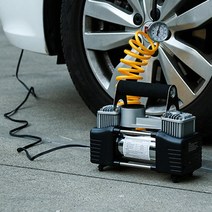 차량 가정용 에어컴프레셔 매트 타이어 공기주입 12V, 01. (25 Amp)