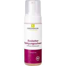 독일 그린도어 GREENDOOR cleansing foam face 크리미 마일드 약알칼리 페이스 비건 클렌징폼 150ml, 2팩