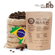 200g 브라질 세하도 ny-2 17-18, 홀빈(분쇄선택가능), 1봉