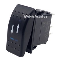 캠핑카 카라반 트레일러 방수 Led 자동차 스위치 보트 트럭 토글 스위치 바 스타일 블루 토글 로커 역방향 후면 조명 스위치, 5.ARROW UP ARROW DOWN