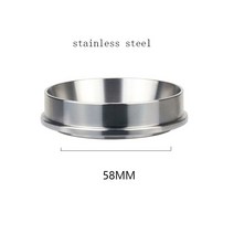 커피필터 핸드드립 여과지브레빌 용 바텀리스 커피 핸들 포터필터 58mm Bes900 920 XLbes980 XL 머신 메, 10 58mm coffee ring