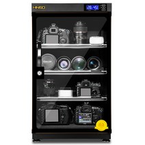 제습기 습기 렌즈보관 카메라 보관 조절 전자제품 냉, 블랙70L스마트내장LED키잠금장치
