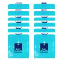 (대한) 반제품(소12x17)100개 아이스팩, 1box, ( DAE HAN)  젤 BLUE 반 제