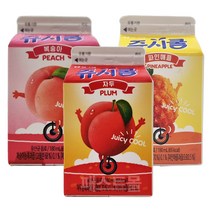 빙그레 쥬시쿨(180ml X 50개입) 1박스(2가지맛 선택), (아이스박스) 쥬시쿨 자두 1박스, 50개, 180ml