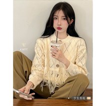 여성 숏 자켓 신제품 가벼운 럭셔리 패션 니트 가디건 재킷 여성 반팔 상의 부티크 의류 심플 봄