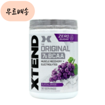 Scivation XTEND 엑스텐드 엑스텐트 싸이베이션 류신 분지쇄 BCAA 포도맛, 1개