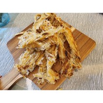 [웅이네] 구운 아귀포 아귀채 순살 300g 7장 국내가공 맛있는 부드러운 안주 혼술 간편한, 찢은 아귀채500g, 7개