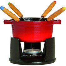 staub 스토우브 [ 미니 초콜릿 퐁듀 세트 체리 10cm ] 퐁듀 냄비 [일본 정규 판매품] Speciality 40509-900