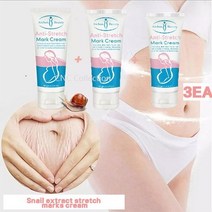 SUREYOULiKE 안티 스트레치 마크 크림 Restple Stretch Skin Cream Snail Cream Scar Removal Cellulite Prevention, 3ea, 60gm