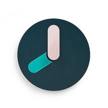 뻐꾸기시계 수입인테리어벽시계 뻐꾸기벽시계 엔틱벽시계 거실 미니멀리즘 벽시계 심플한 패션 정교한 크리에이티브 독특한 장식 인치 및 음소거 라운드 모던, 파란+14 인치