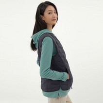 지센 심리스 컬러 경량 패딩 조끼 LSLWMA51 DN
