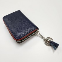[아코디언30] [자스나로 BRO-3] 아코디언 카드지갑 지퍼 동전 키링 NFC 교통카드 중복인식 방지특허