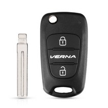 폴딩키 자동차 키 폴딩 차량 keyyou new remote key shell for hyundai i20 i30 ix35 i35 액센트 기아 피칸토 스포티지 k5 3 버튼, 그에 대한, 베르나