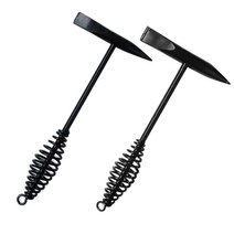 망치 공업 공구300g 고 탄소강 Derusting 용접 슬래그 해머 스프링 핸들 해머 용접기 해머 전기 파이프 기, 01 CHINA_01 300g