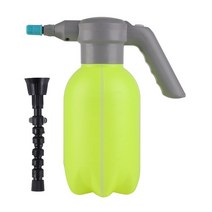 물뿌리개 물조리개 화분 미니 자동 스텐 식물 워터건 자동급수 물주기 usb 2l 전기 스프레이 병 급수 fogger electric sanitizing sprayer 손 급수, 노란색