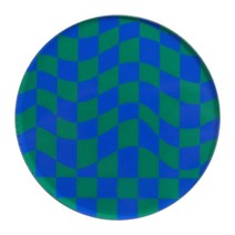 코스터 제작 테이블 매트 식탁 주방 세팅지 크리 에이 티브 체커 보드 아크릴 플레이스 방수, e