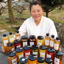 빛고을장터 수제청 레몬청 자몽청 과일청 백향과청 생강청 모과청 청귤청 천도복숭아청 자두청 기념품 답례품 500g 1kg, 1병, 32.호박식초500ml