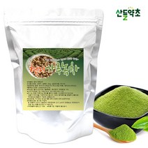 국내산 현미녹차 가루 분말 300g, 1팩