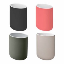 이케아 EKOLN 칫솔꽂이, 색상:다크그레이_104.453.60