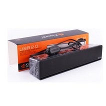 사운드바 Surround soundbar 블루투스 컴퓨터 스피커 유선 스테레오 서브우퍼, 협력사, 검은 색