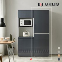 보루네오 텐키600 주방 수납장 부엌 선반장 서랍장 가구 주방장 부엌장 인테리어, 네이비펄