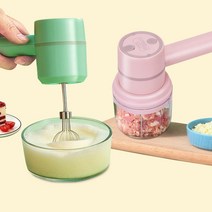 무선 충전식 헬드 전기 무선그라인더 무선핸드그라인더 다기능 믹서 가정용 핸드, 01=green
