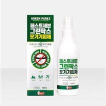 페스트7 그린팍스 모기 기피제, 100ml, 4개