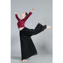 현대무용 한국무용 연습복 바지 와이드 입시 통넓은 치마바지 연습 바지