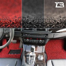 [펀카] 기아 K7/더뉴K7 코일 바닥매트 ZB, 레드, 1열만 앞좌석