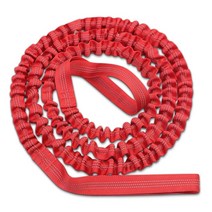 자전거 견인 로프 사이클링 트레일러 스트레치 트레이닝 자전거 빠른 연결 풀 스트랩 야외 산악 필수, Red