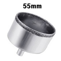 55mm 유리타공 유리홀쏘 1개, 단품