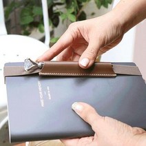 볼펜 가죽 케이스 보관함 다이어리 파우치 펜슬 홀더 만년필 휴대용 북밴드 노트수첩 바인더, 머스터드옐로우