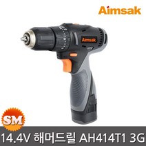 아임삭 14.4V 해머드릴 AH414T 3G 충전함마 배터리2개