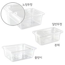 PC밧드 모음 밧트 바트 뚜껑 드레인 투명 국내생산, 1/1 물받이(드레인)