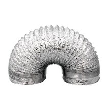 보일러 연도 자바라 난로 연도 주름관 연통 닥트호스, 폭110mm x 2m클램프+테이프2m