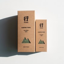 HANG 행 캠핑타월 1+1 캠핑 캠핑용 백패킹 수건 출시기념, 옵션2